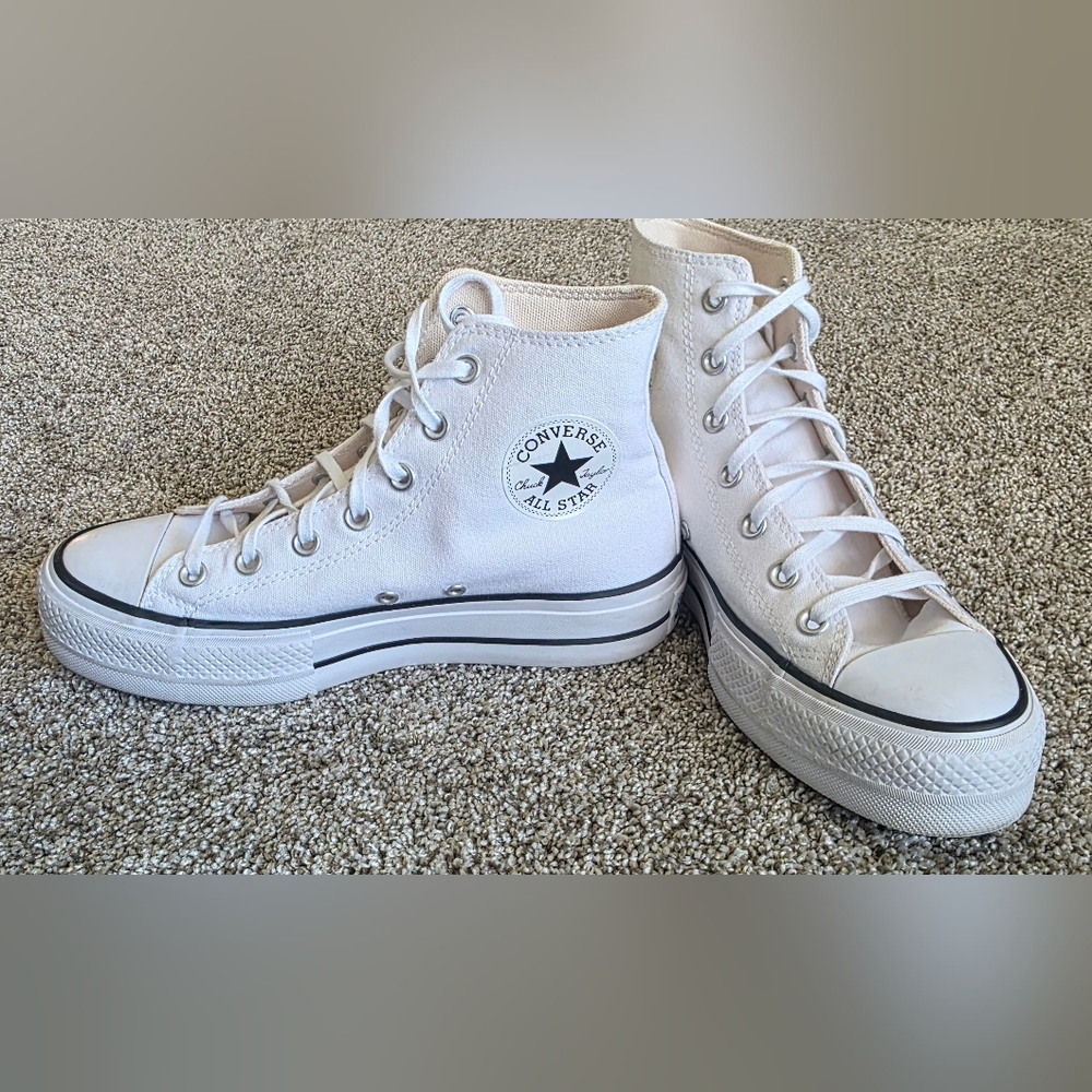 Converse Platform Women's Classic White High-Tops